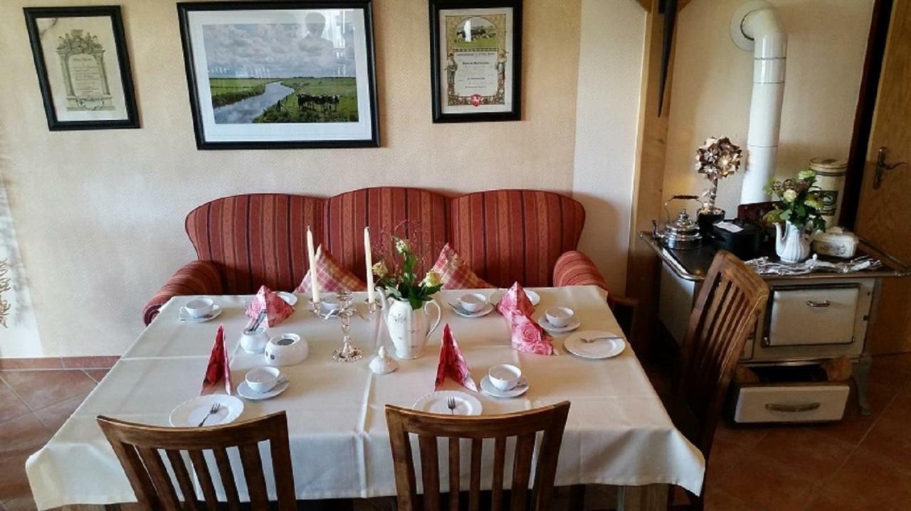 Cafe Hausnordlicht - Ferienwohnung 2 Dornum Kültér fotó